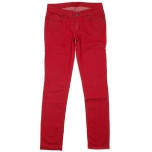 Prana Bold Red Straight Leg Jeans